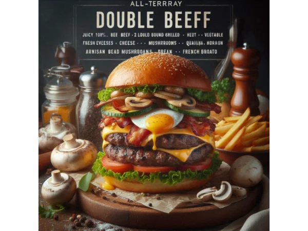 Hamburguesa Doble Carne Todoterreno