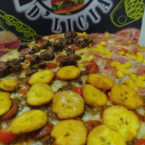 Pizza Extra- 4 Sabores - 16 porciones