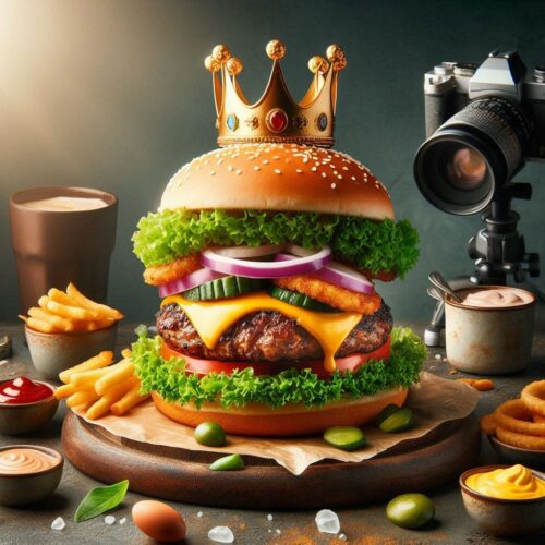 Hamburguesa La Reina (son delicias)