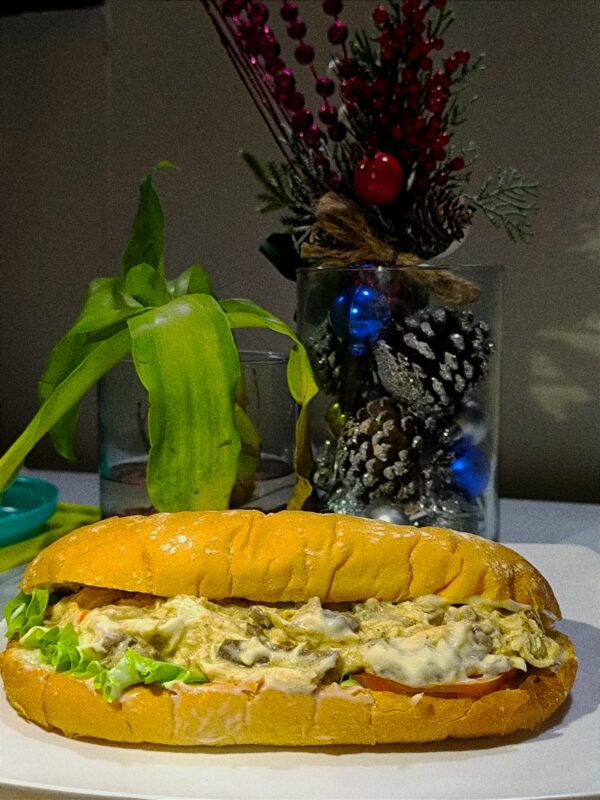 🔥 Sándwich Cubano de Champiñón 🍄 – La Arepa Cuadrada