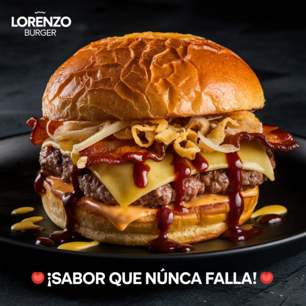 👶 Hamburguesa Crispy (Lorenzo Burger)