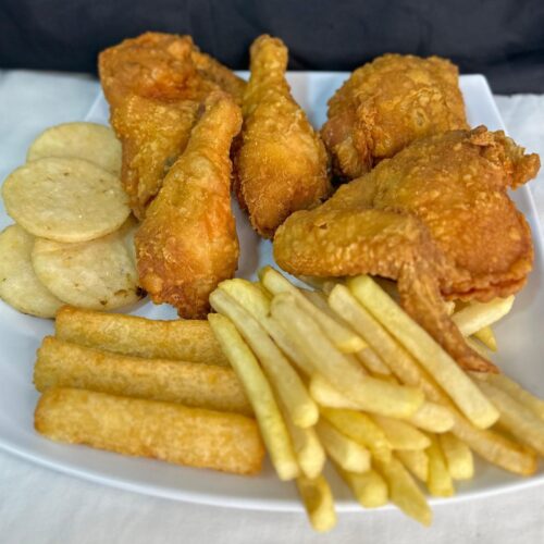 Pollo Broaster (pollito dorado)