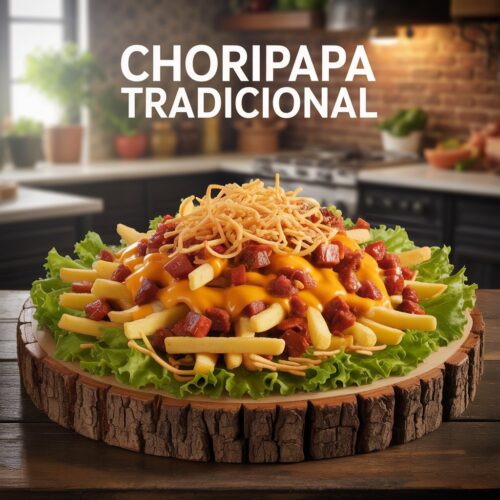 Choripapa Tradicional Los Maestros del Sabor