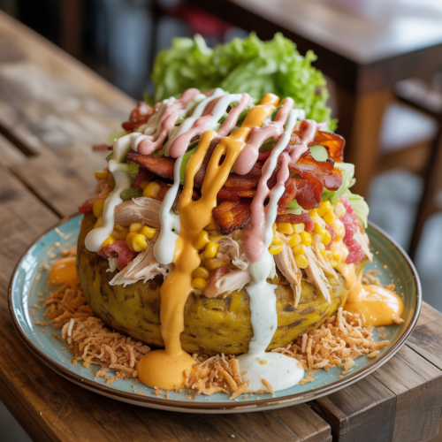 Patacón Ranchero Los Maestros del Sabor