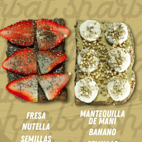 Tostadita Individual Fresa Sharbat