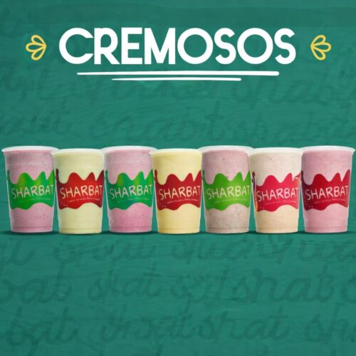 Batidos Mango Maracuyá Fresa (Sharbat)