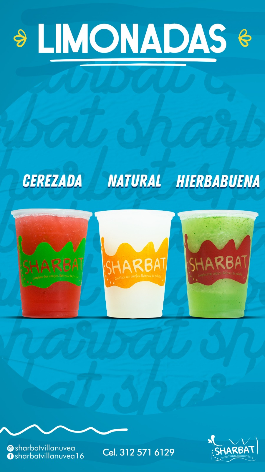 Limonada hierbabuena - (Sharbat)